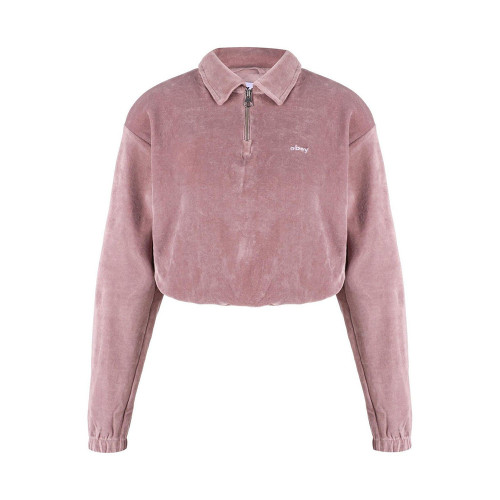 Obey Γυναικεία μπλούζα Enzo Quarter Zip Polo Specialty Fleece